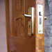 Exterior door locking mechanism