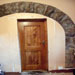 Exterior door from the inside